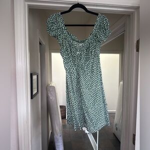 With Jean Mini Dress